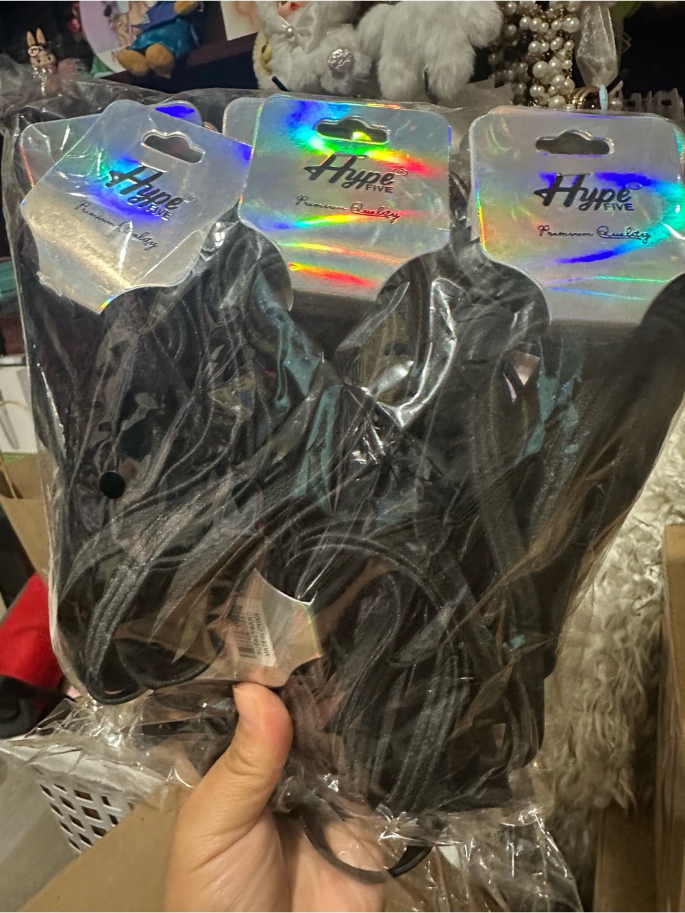 12 packs of hair tides
